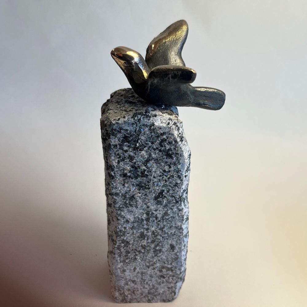 Fra en lille klump ler til en smuk broncefugl, parat til at flyve ud i den store verden.